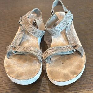 TEVA Womens gray design Sandals